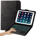 9" to 11" Tablet Keyboard Case with Touchpad Black U8528