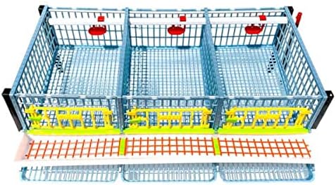 3 Layer ABS Plastic Quail Cage N83918