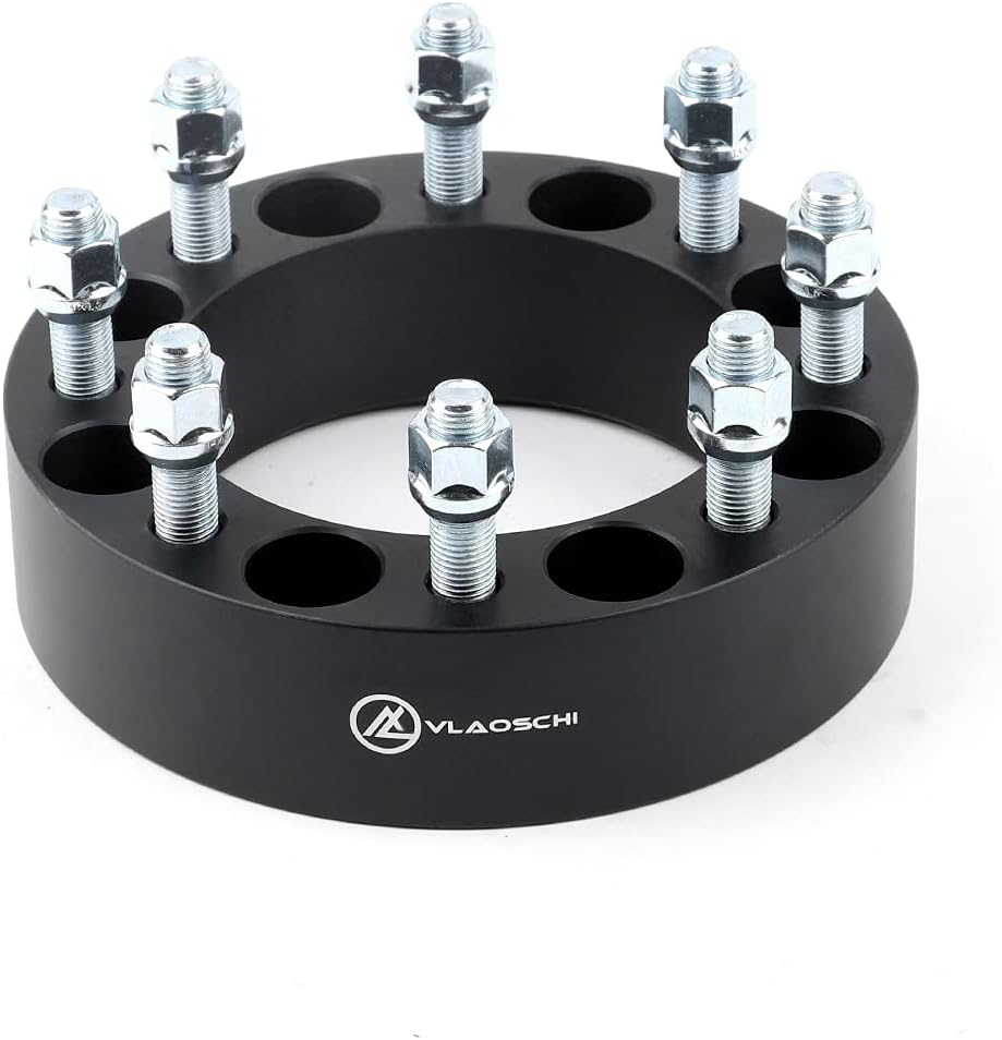Black Forged 2 Inch Wheel Adapters Pack of 2 Q910