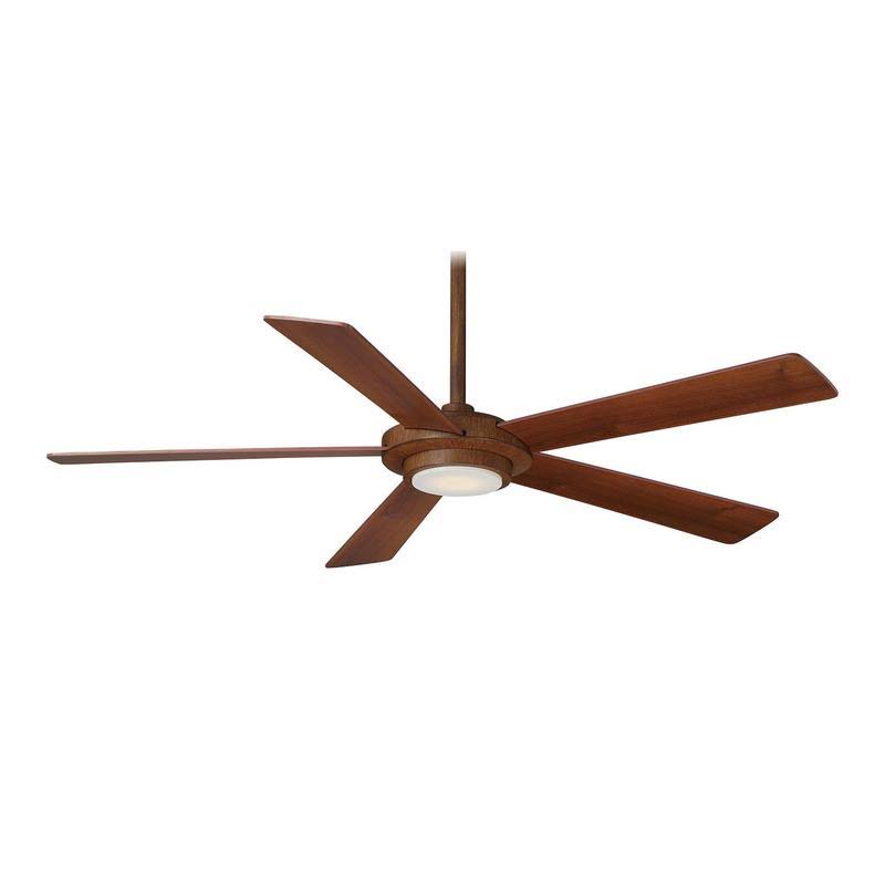 Brushed Nickel Ceiling Fan with Light S19385