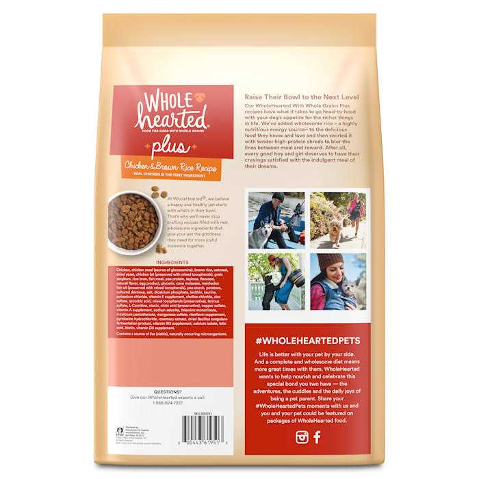 Chicken & Brown Rice Recipe Dry Dog Food K850