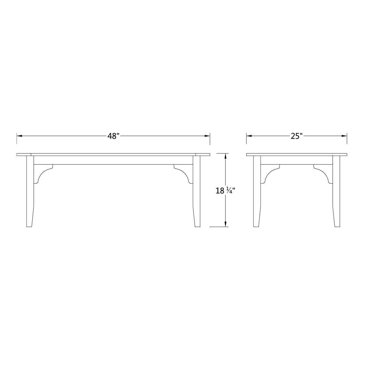 Teak Outdoor Coffee Table Y960