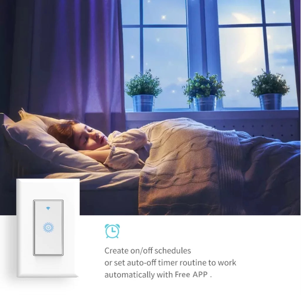Wi-Fi Light Switch Single Pole V5865