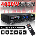 4000W Bluetooth Audio Power Amplifier J239673