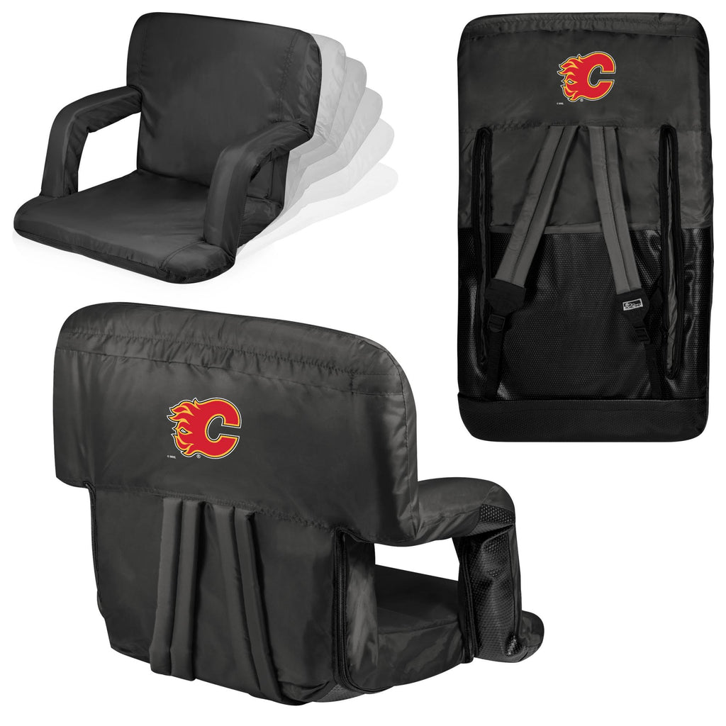Black Portable Reclining Stadium Seat F44077