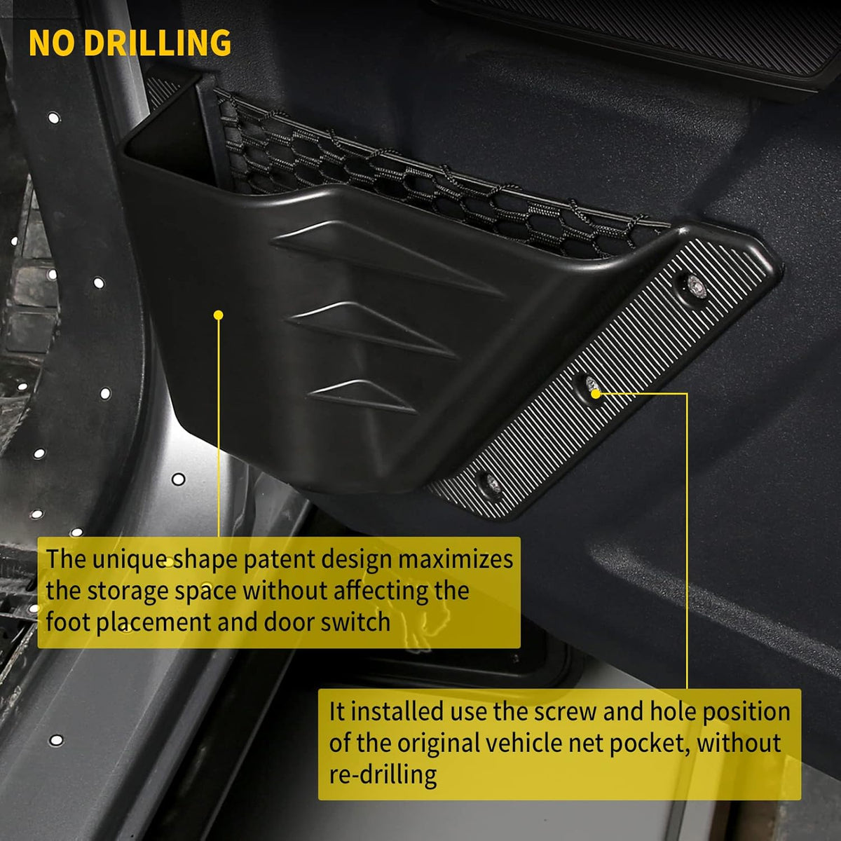 Ford Bronco Side Door Storage Box V362