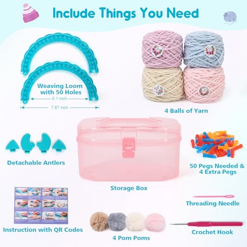 Hat Knitting Loom Kit I292