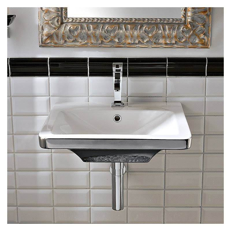 Ceramic Wall Mounted Bathroom Sink P42787
