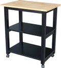 Oak Microwave Cart J49158