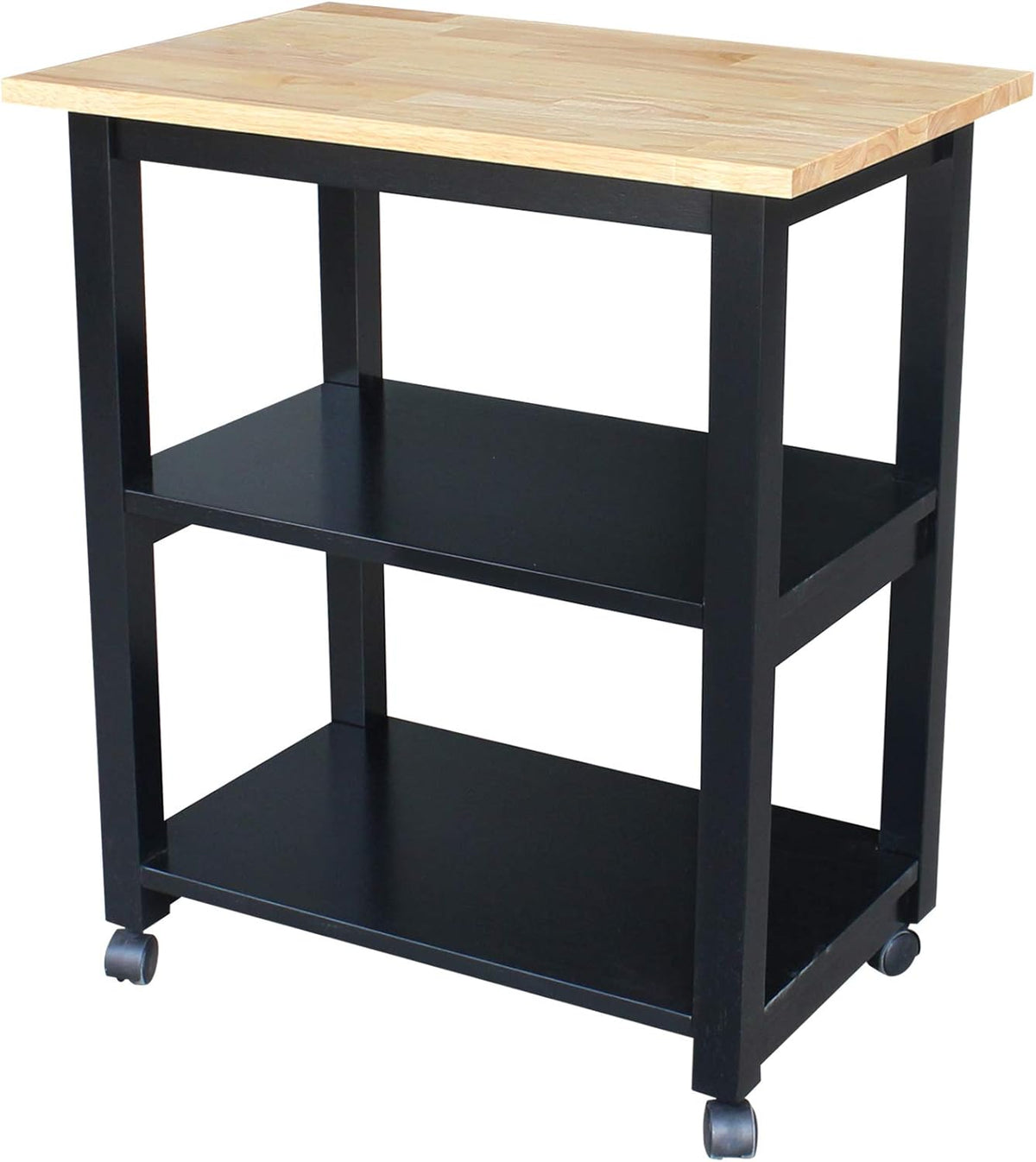 Oak Microwave Cart J49158