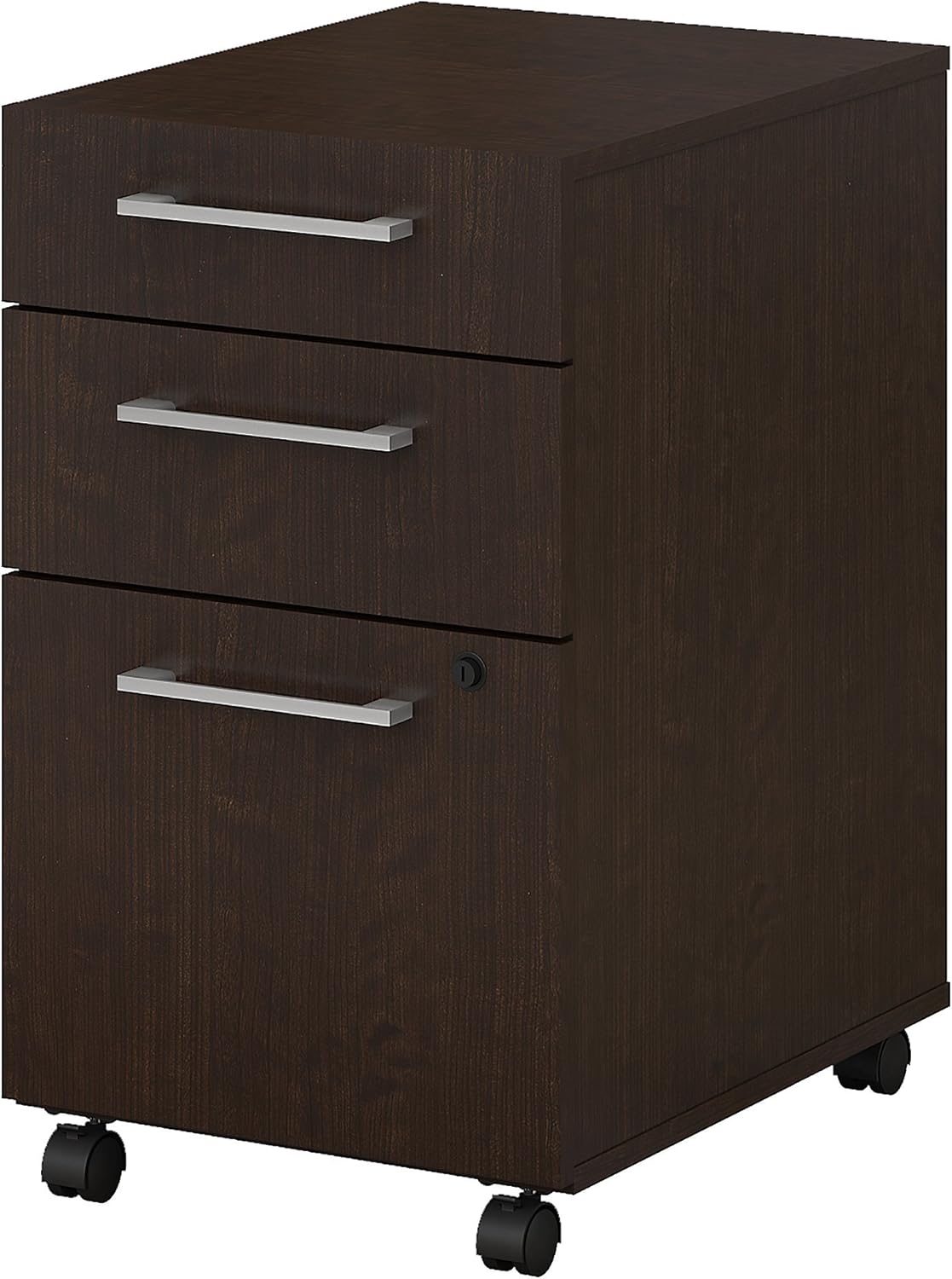 3 Drawer Mobile File Cabinet in Storm Gray V628
