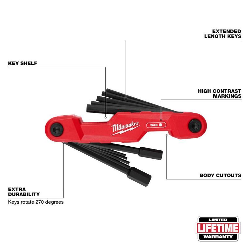 Folding Hex Key Set 11-Piece O8958