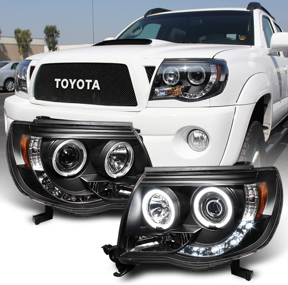 Black Housing Projector Headlights V128