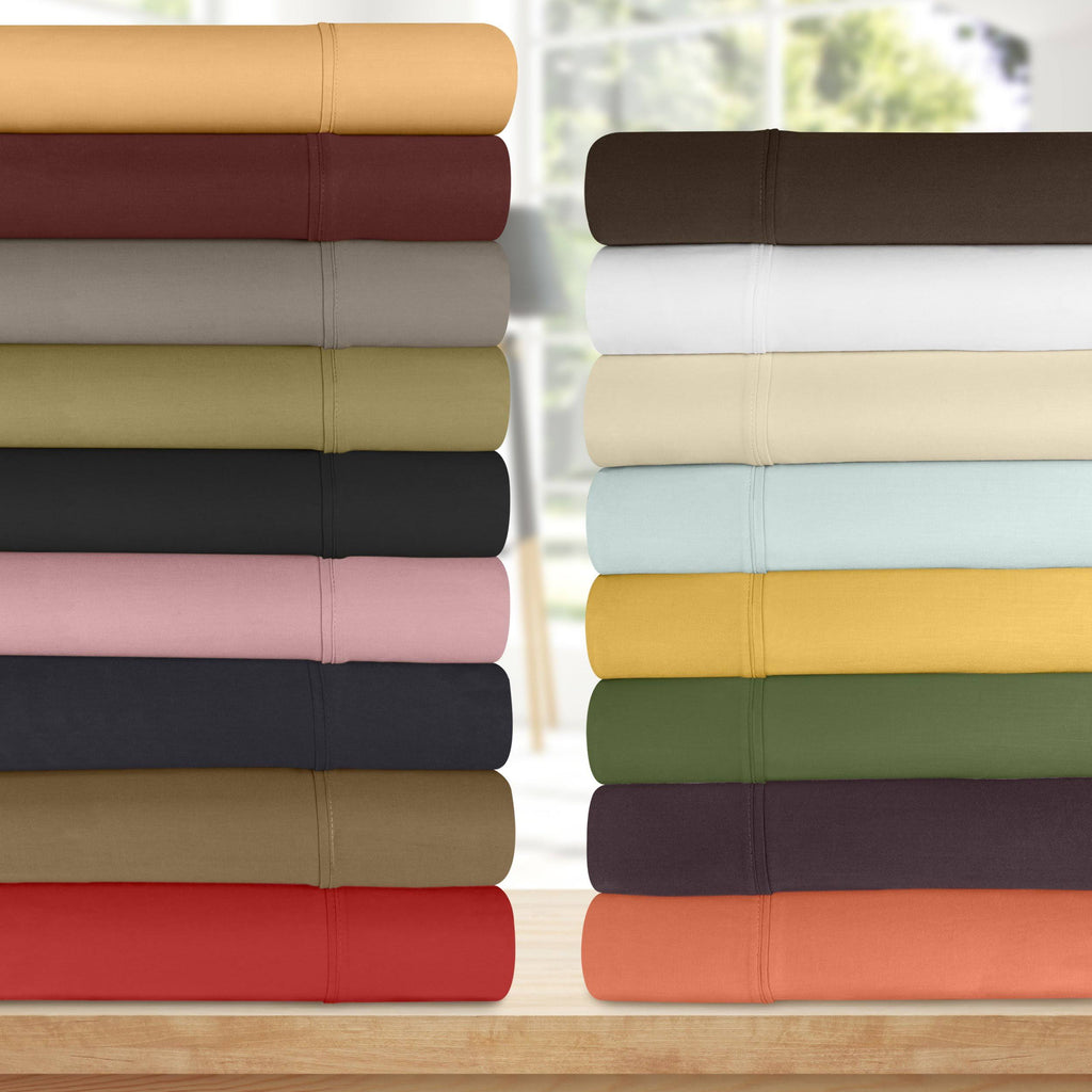Lavender California King Solid Sheet Set C285