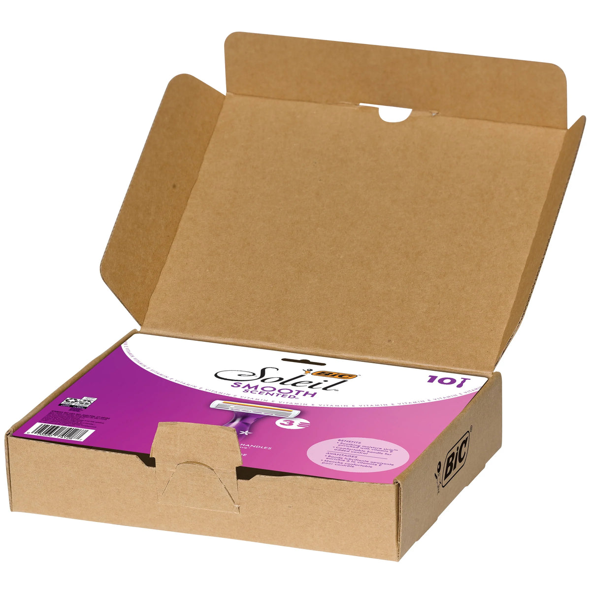 Scented Women's Disposable Razor, 3 Blade, 4 Pack Q2201