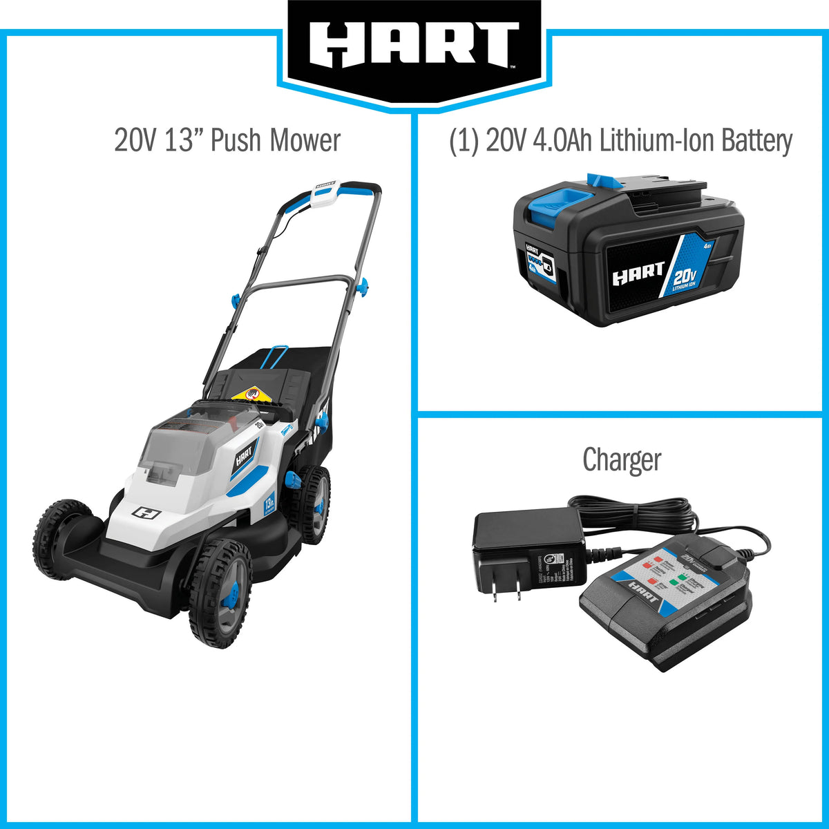 20-Volt 13-inch Push Mower Kit E6597