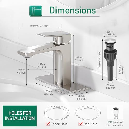 Matte Black Tall Single Handle Vessel Sink Faucet V550
