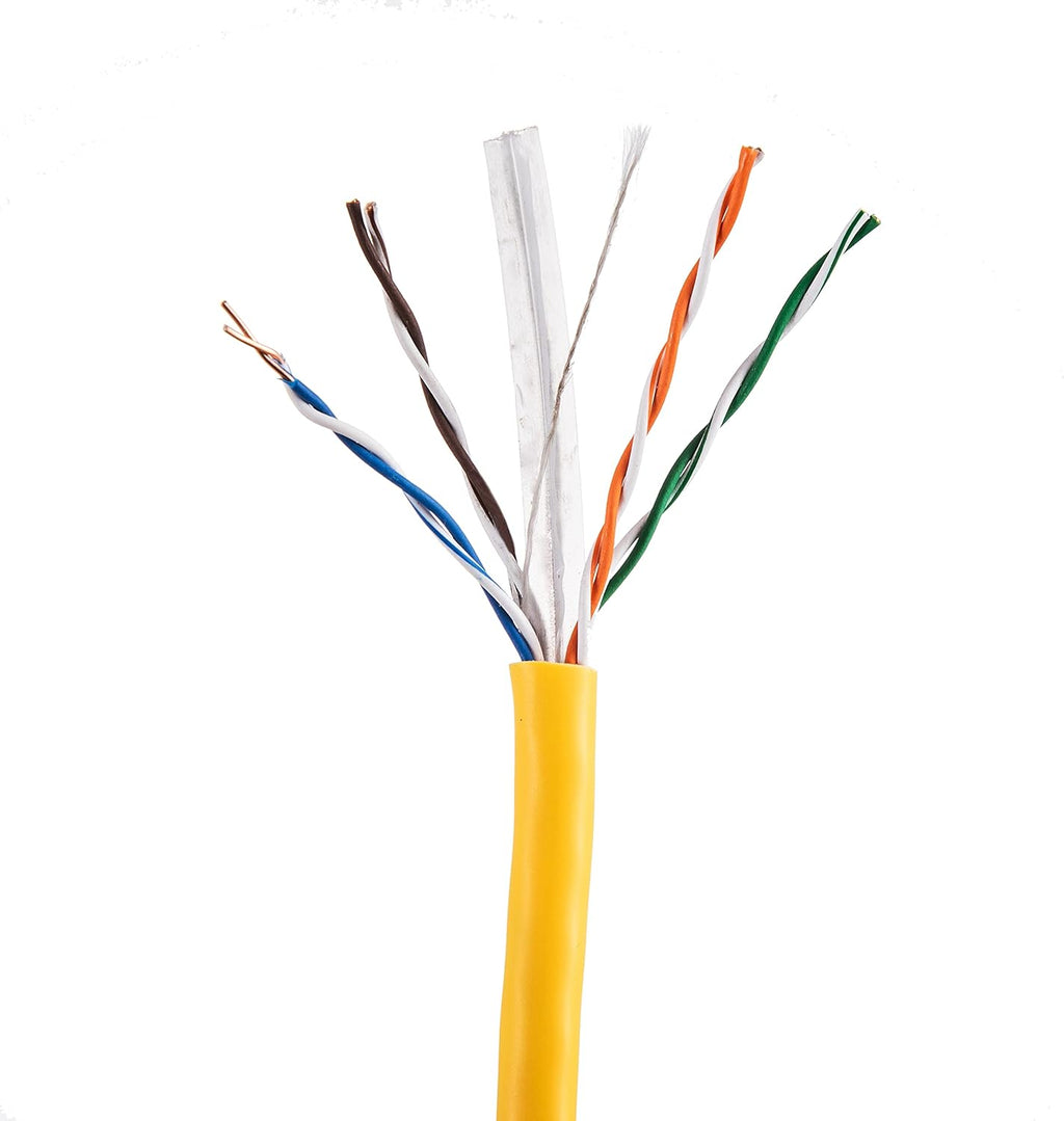 1000ft CAT6 Solid Ethernet LAN UTP 23AWG Network Cable (Blue) L522