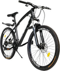 Fat Tire Mountain Bike with 26 inch Wheels, 21 Speed, High Carbon Steel Frame, Double Disc Brake P22214