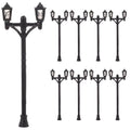 Mini Street Light Lamp Decor Models 10 Pcs Q89316
