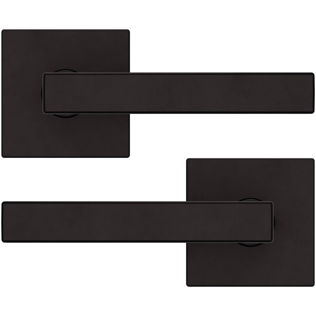 Satin Black Passage Leverset K683
