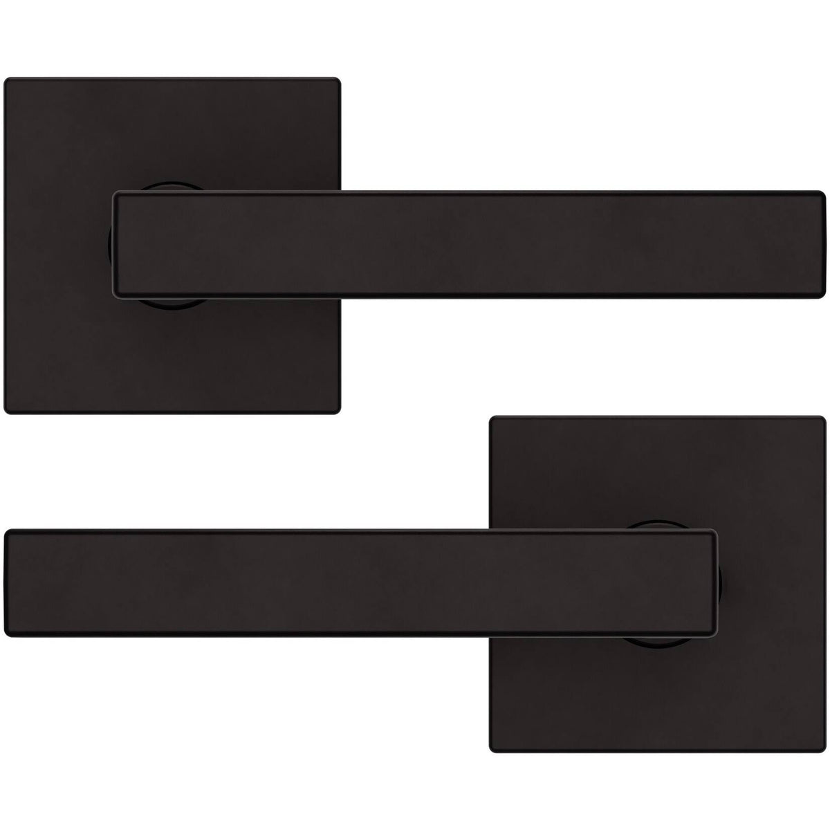 Satin Black Passage Leverset K683