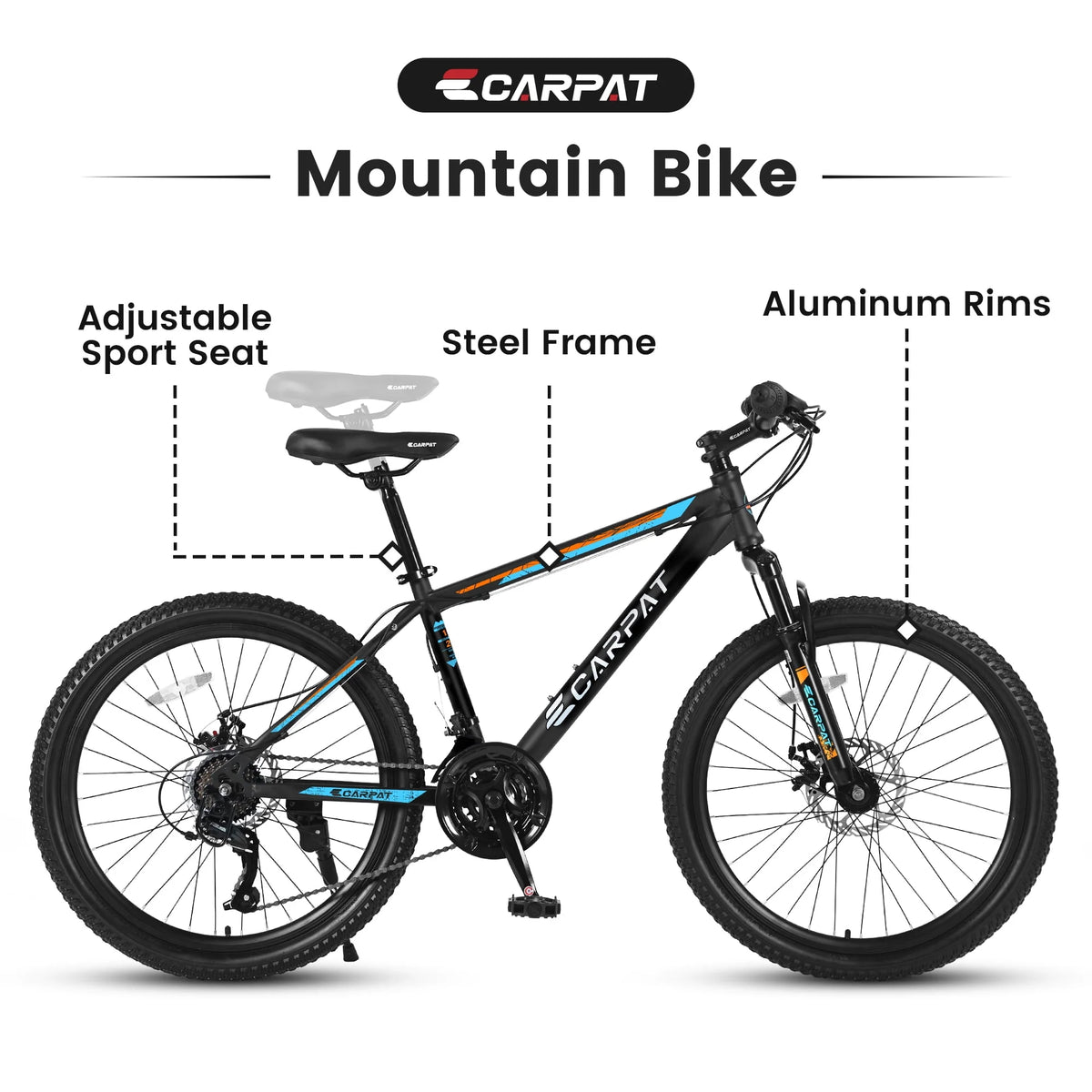 26 inch Mountain Bike with 21 Speed & Disc Brakes R89977