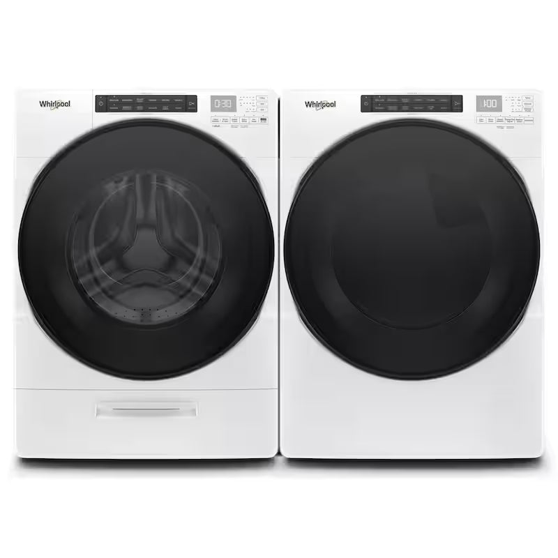 Vented Gas Dryer in White E4349