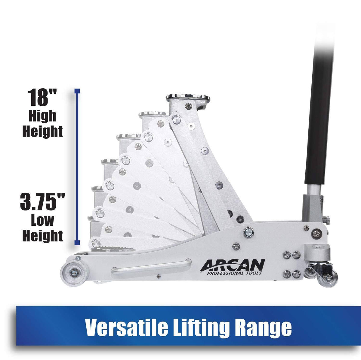 3-Ton Quick Rise Aluminum Floor Jack E651095