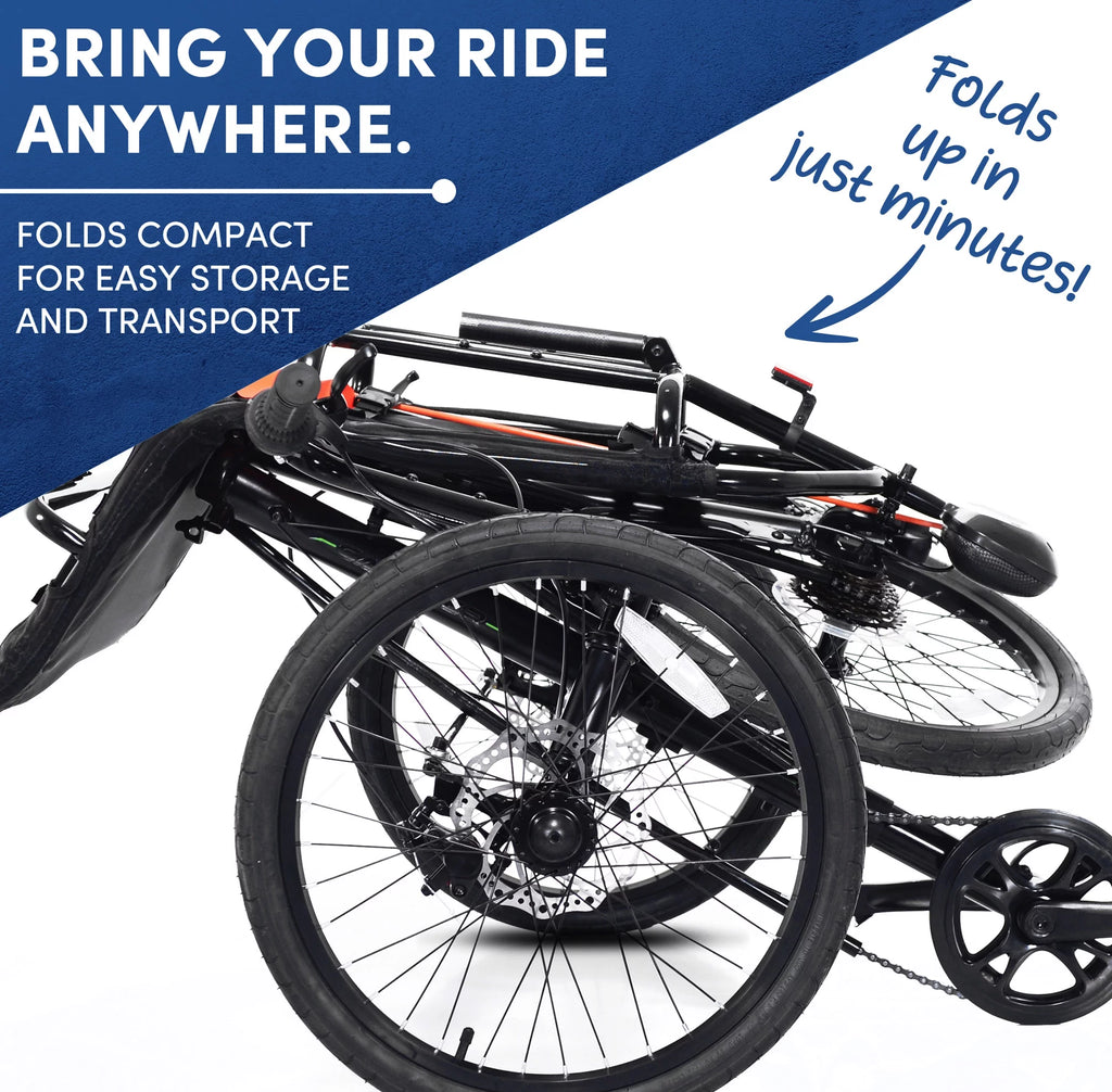 Black 3-Wheel Bike C7384