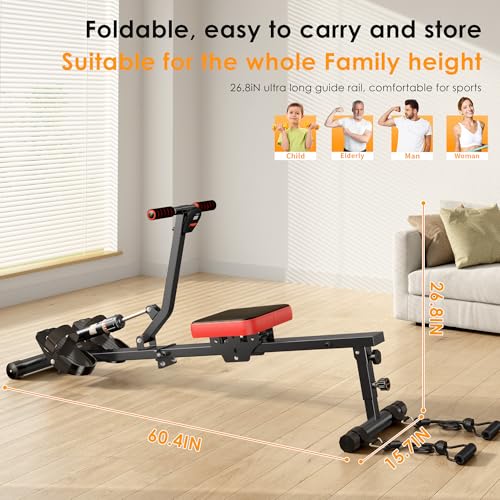 Rowing Machine with 12 Levels of Resistance H862164