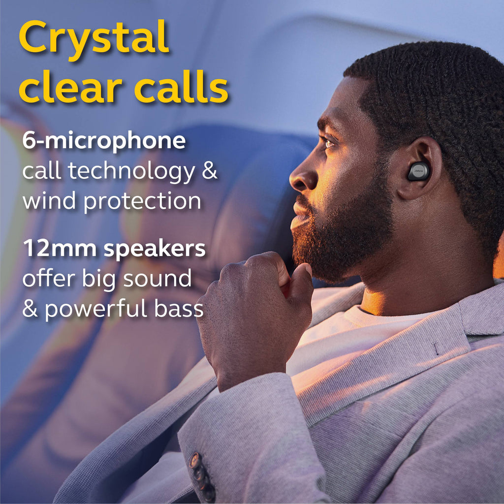 Titanium Black Bluetooth Wireless Noise-Canceling In-Ear Earphones P62277