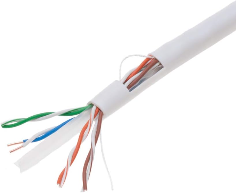 1000ft CAT6 Solid Ethernet LAN UTP 23AWG Network Cable (Blue) L522