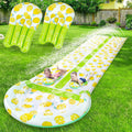 Inflatable Water Slide with Sprinkler and 2 Body Boards S605