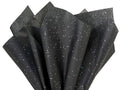 Solid Black Onyx Gemstone Tissue Paper 20 x 30 Sheets I7319