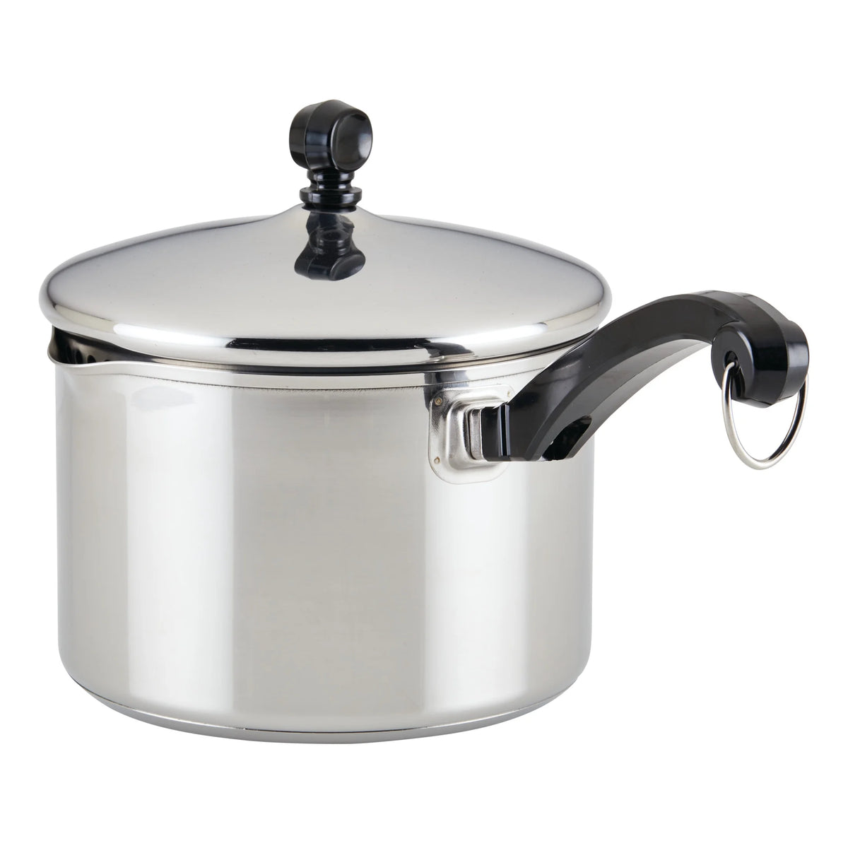 Stainless Steel Covered Saucepan 2 Qt L24667