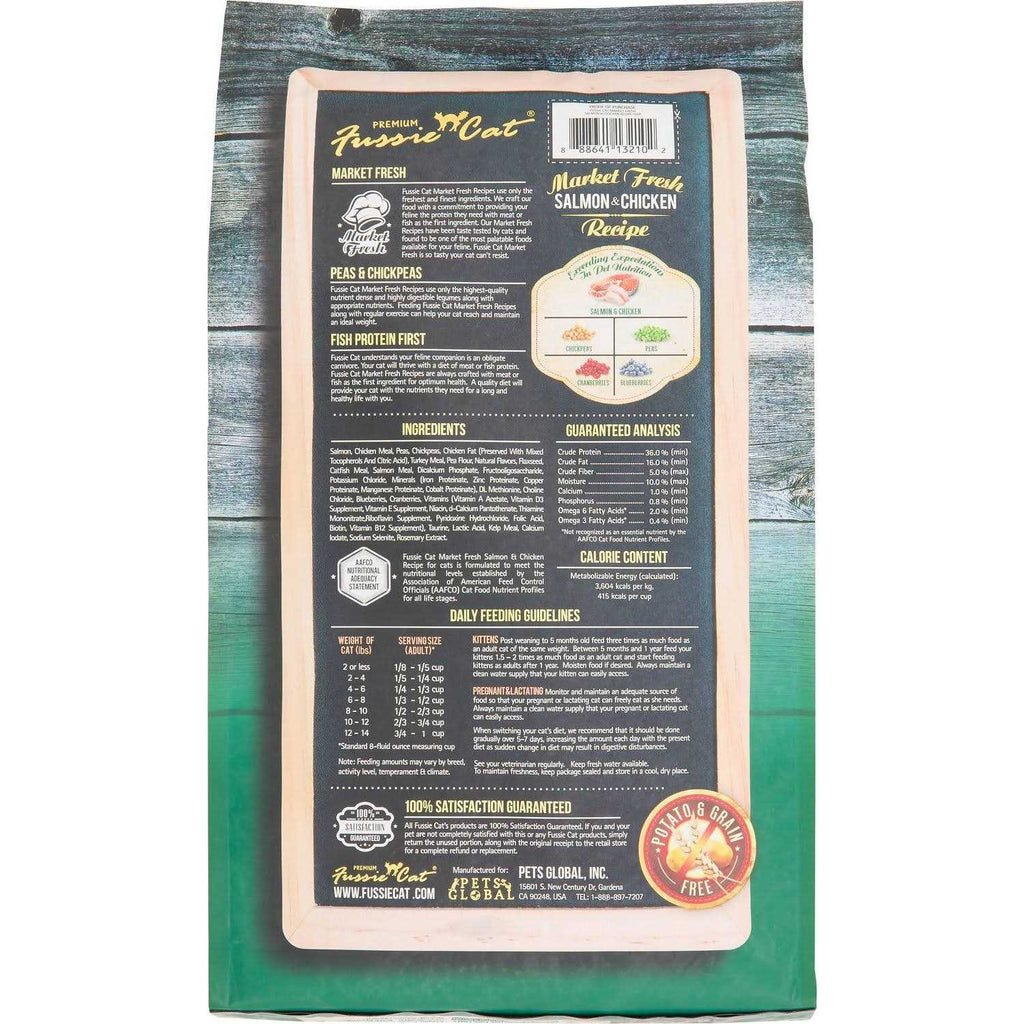 Salmon Chicken Dry Cat Food B8695