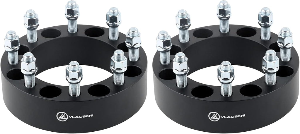 Black Forged 2 Inch Wheel Adapters Pack of 2 Q910
