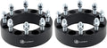 Black Forged 2 Inch Wheel Adapters Pack of 2 Q910