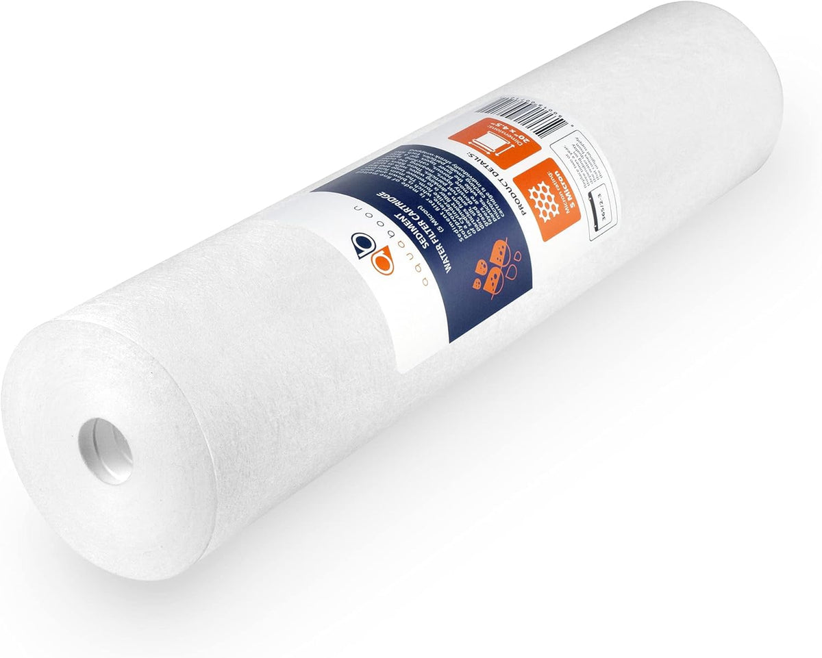 20 x 4.5 Whole House Water Filter System with Bracket and 5 Micron Sediment Filter Cartridge D363347