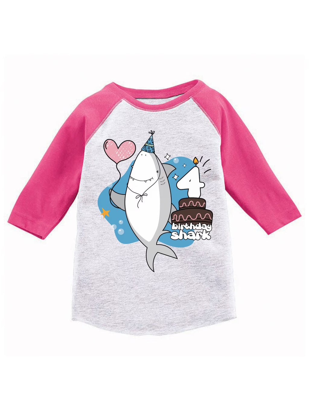 Shark Raglan Toddler T Shirt R93091