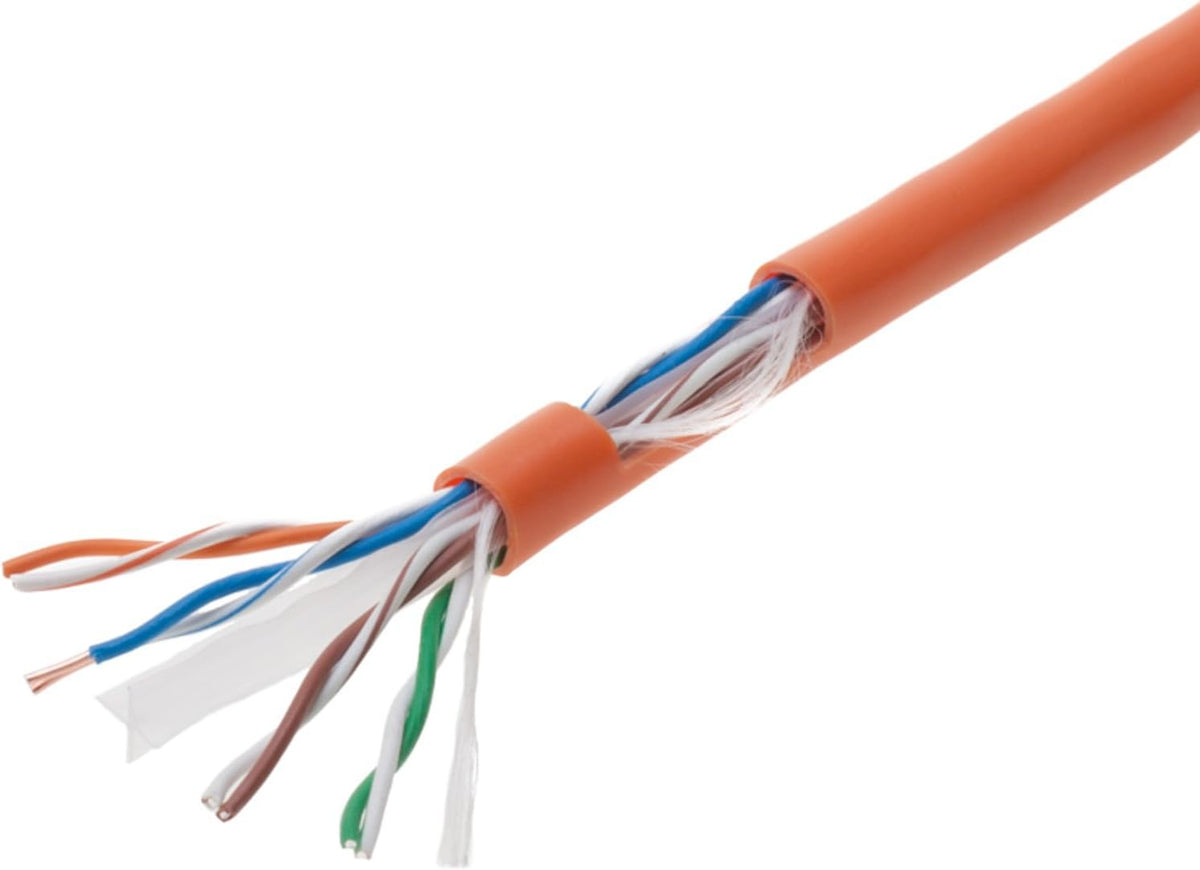 1000ft CAT6 Solid Ethernet LAN UTP 23AWG Network Cable (Blue) L522