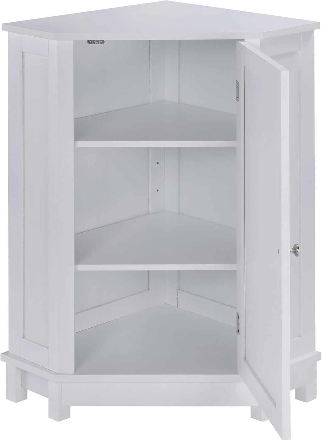 White Triangular Storage Cabinet X295