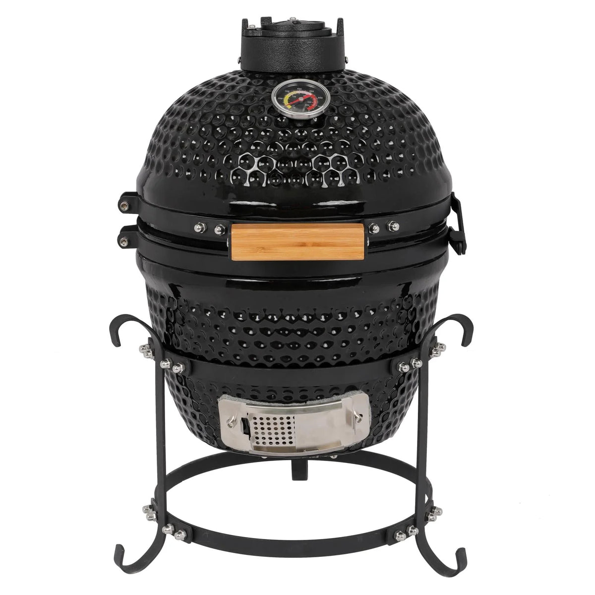 13in Black Ceramic Charcoal BBQ Grill Z324