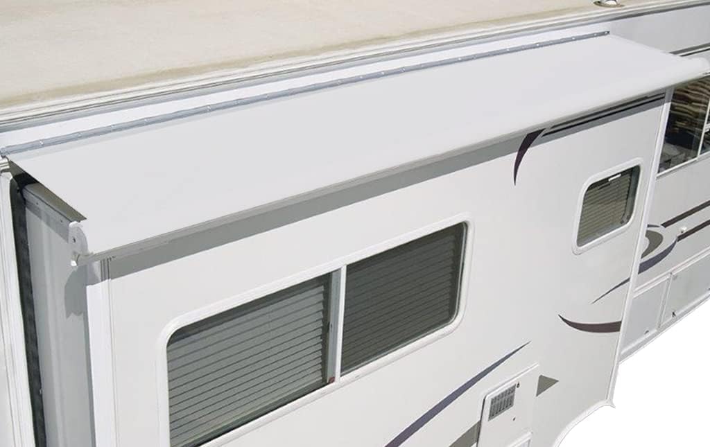White Vinyl RV Slideout Topper Pack of 2 U34349