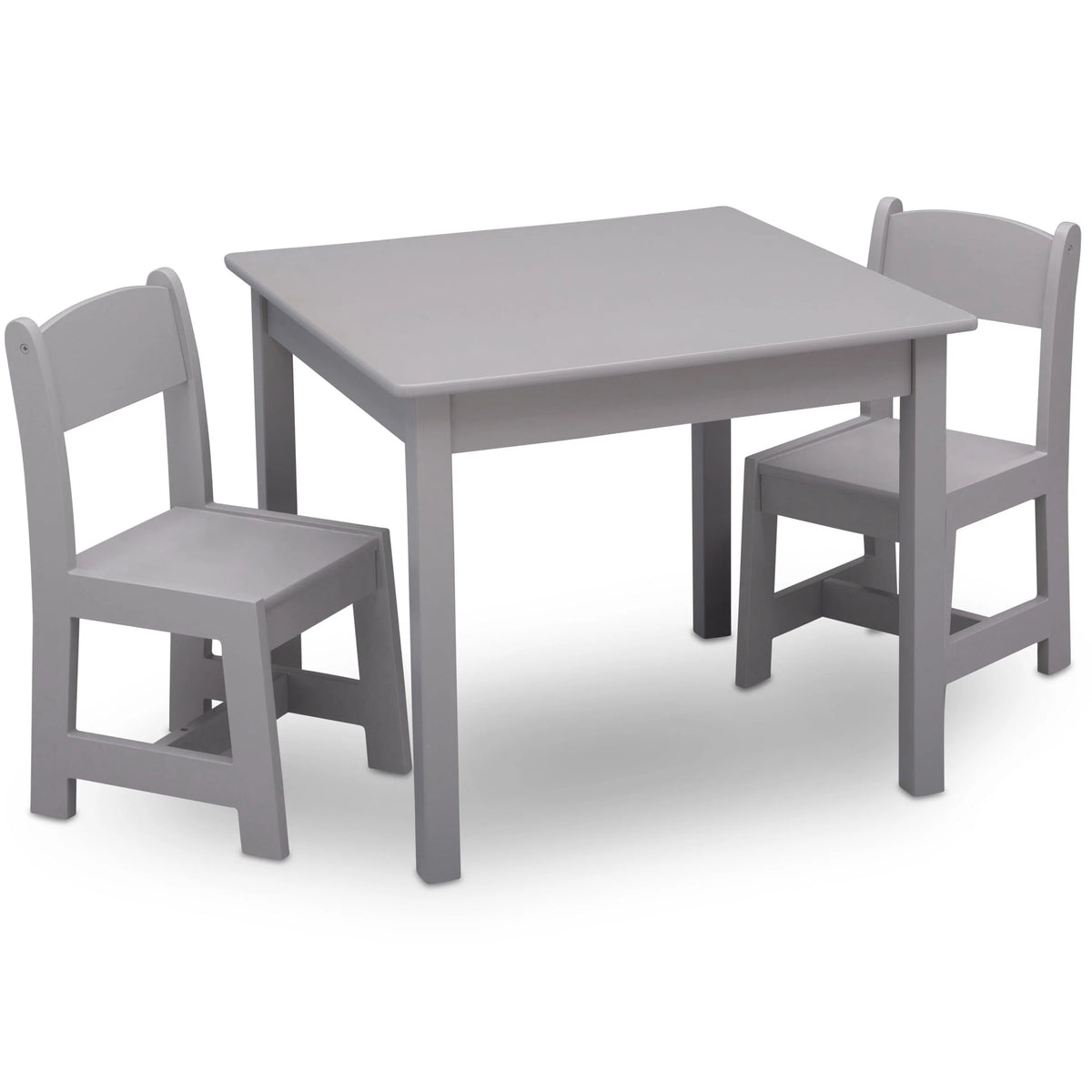Wood Kids Table and Chair Set (2 Chairs Included) C10948