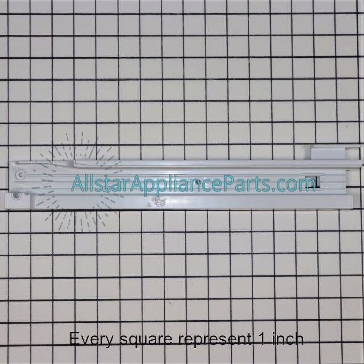 Refrigerator Drawer Slide Rail Left H10007
