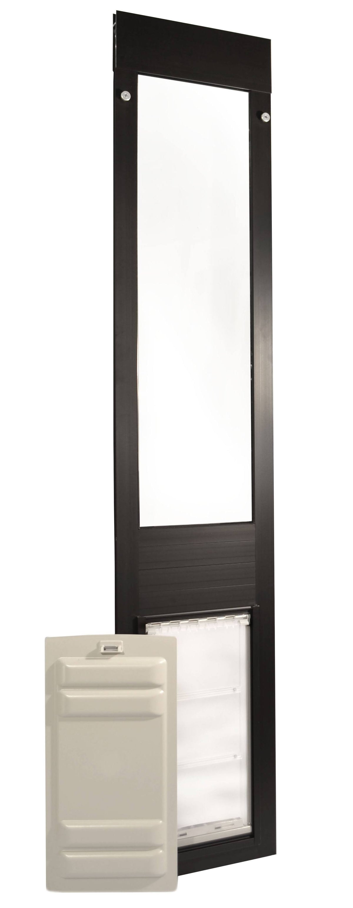 Bronze Frame Medium Flap Pet Door Thermo Panel H57306