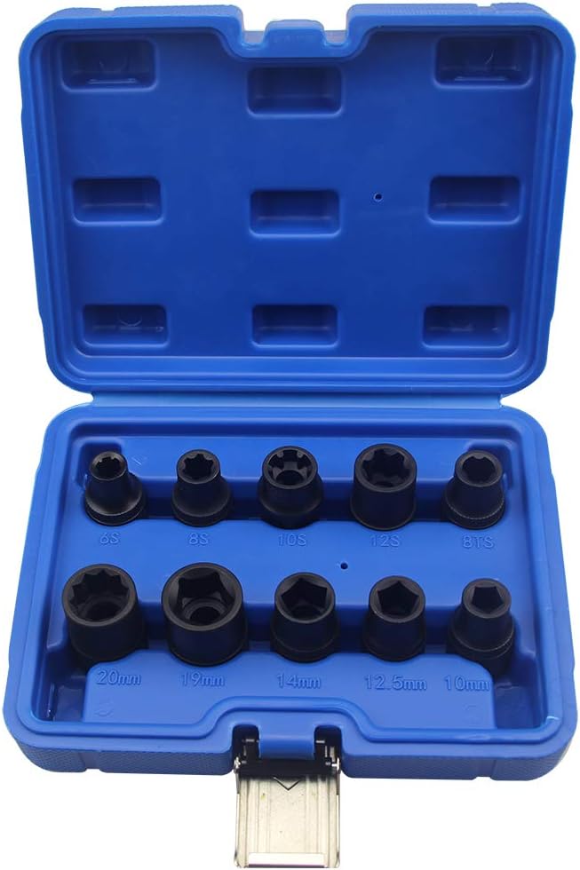 10PC Socket Tool Set for Nissan Subaru Ford Peugeot B63398