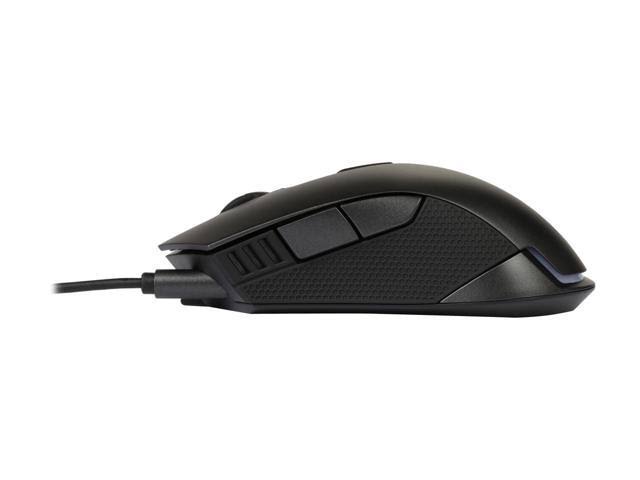 Wired USB Optical Gaming Mouse 12000 dpi Black N8124